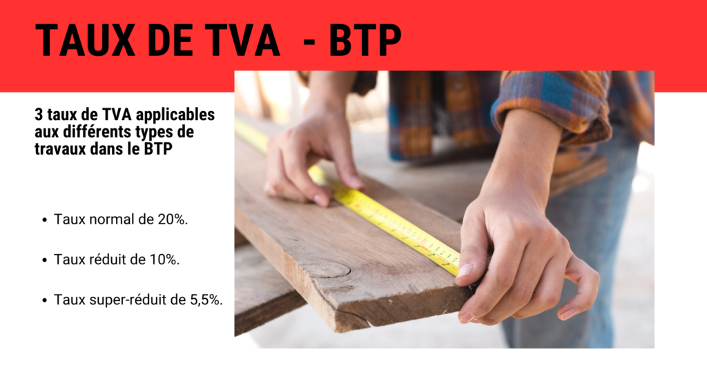 Taux de TVA réduit Exentys